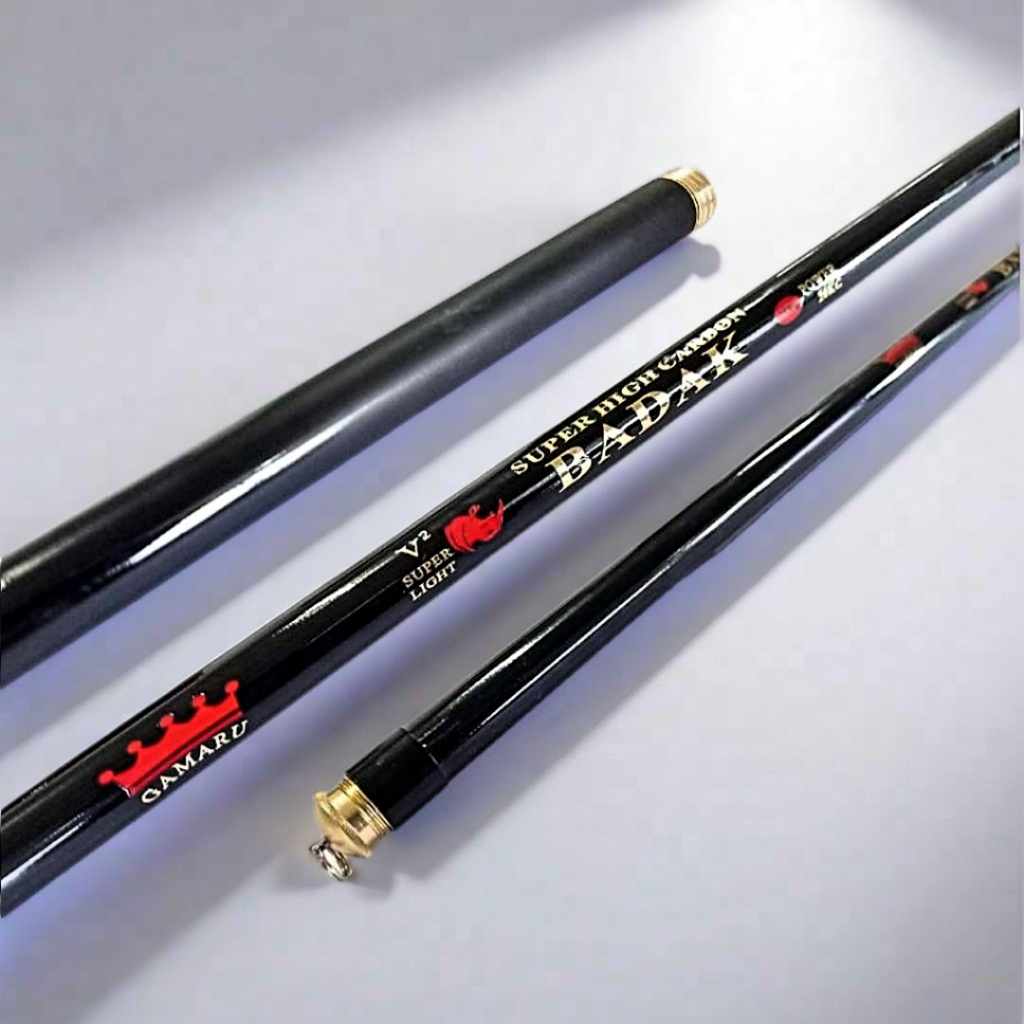 Tegek GAMARU BADAK 250cm dan 270cm DRAG 25KG Spesial ikan Babon