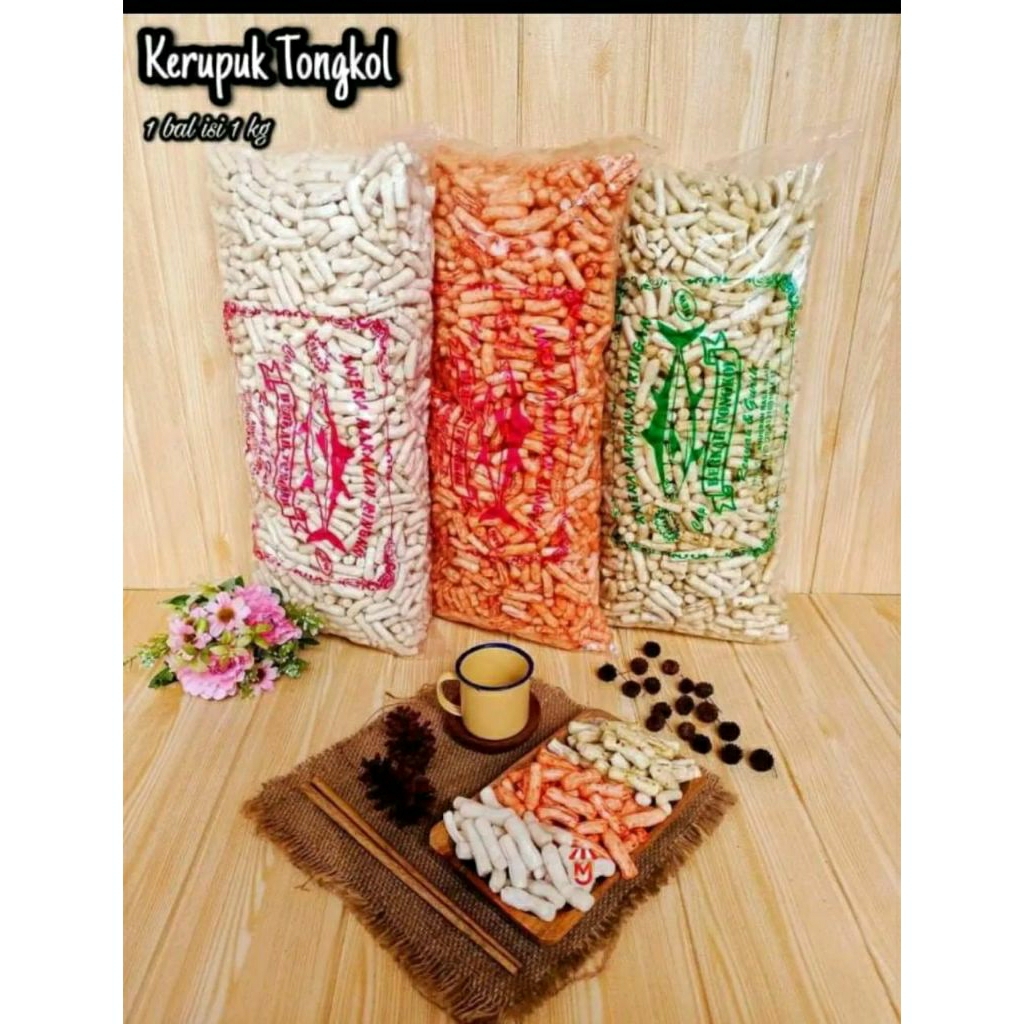 KRUPUK TONGKOL / KRUPUK TONGKOL 3 VARIAN RASA
