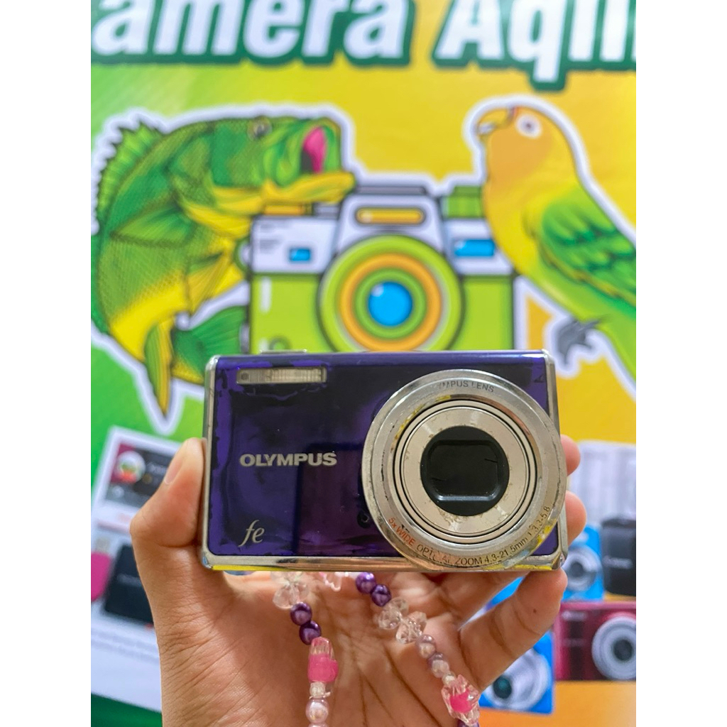 [NORMAL] KAMERA OLYMPUS FE 5020 NO MINUS BEKAS BERGARANSI