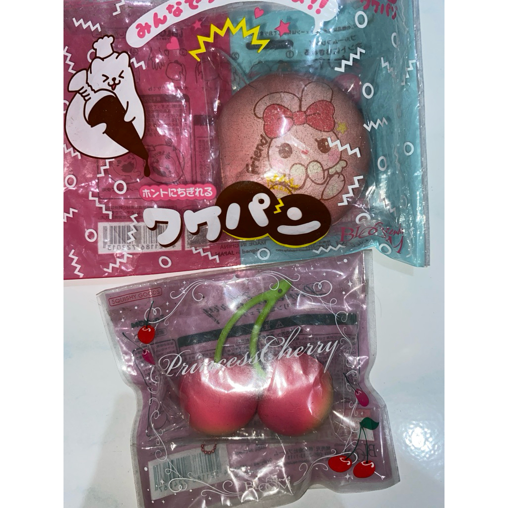 ibloom cherry and ibloom sb squishy