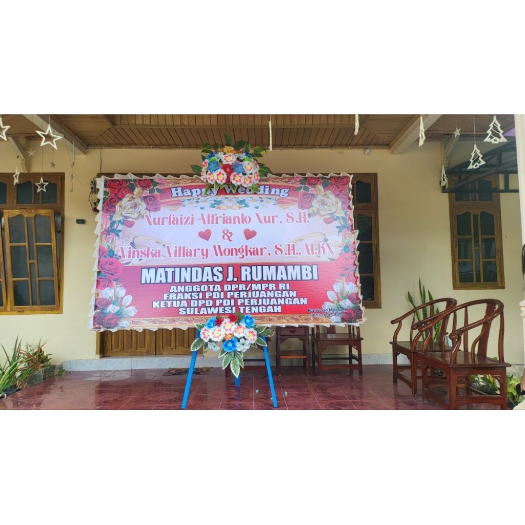 Bunga Papan Ucapan Lokal Luwuk