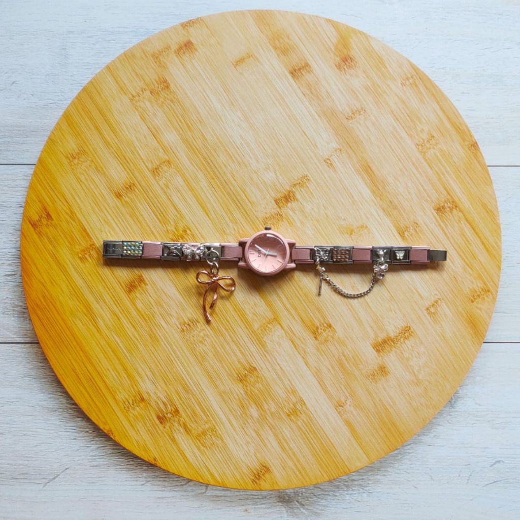 ITALIAN WATCH BRACELET By Jwlery_bidz [BACA DESK] || stainless steel || Italian jam bracelet|| jam b