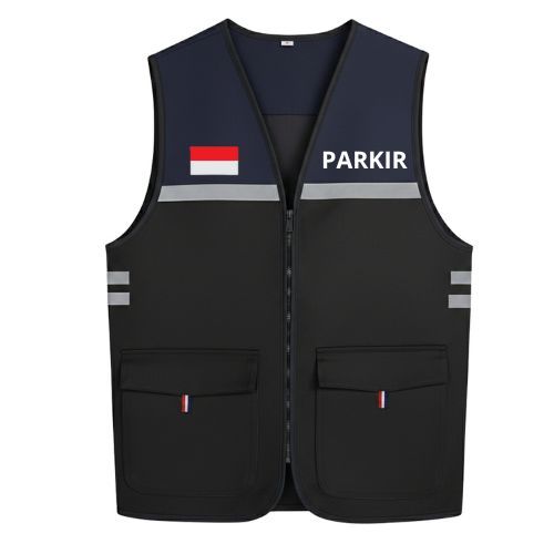 Rompi Pria Taslan Waterproof Custom Logo Ukuran XS-5XL Gaya Athletic Retro/rompi outdoor trend parki