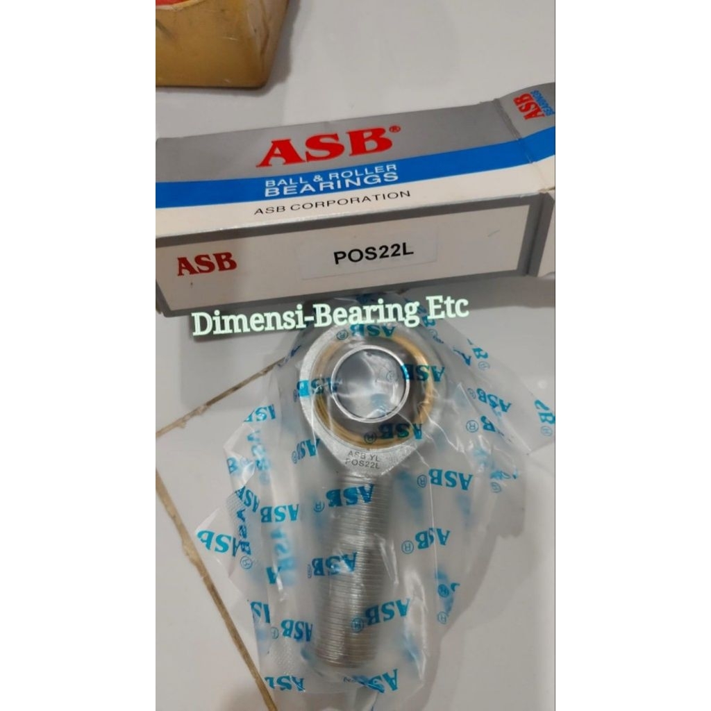 POS 22 L ASB BEARING ROD END / PILLOW BALL