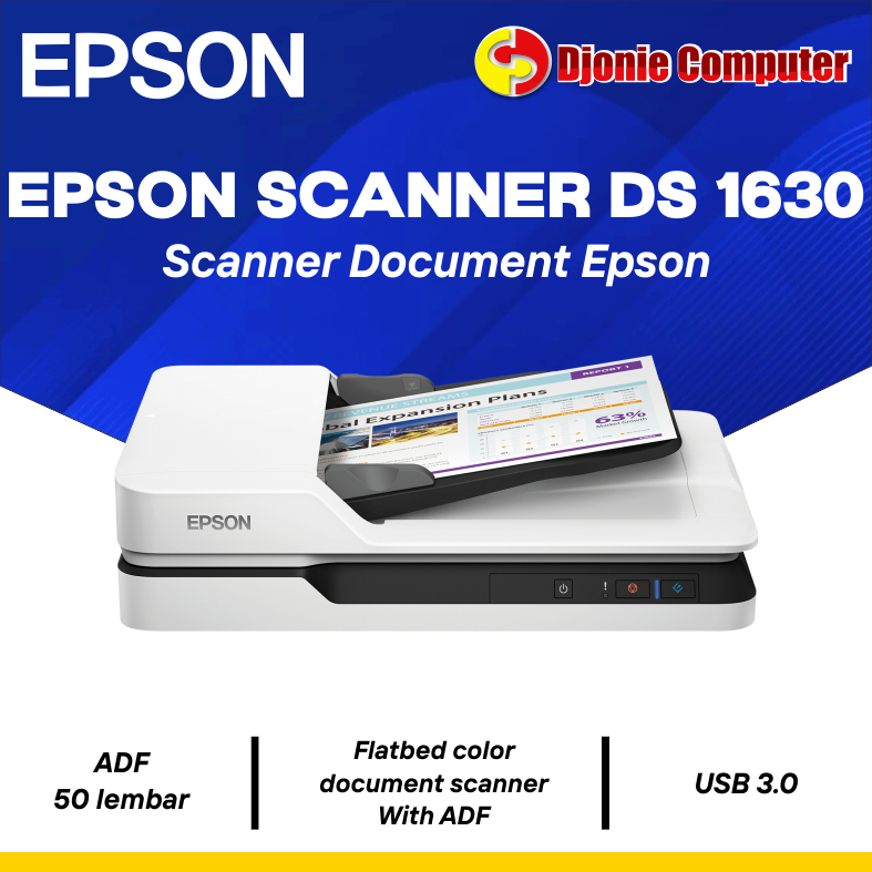 Epson Scanner DS-1630 Flatbed Scanner