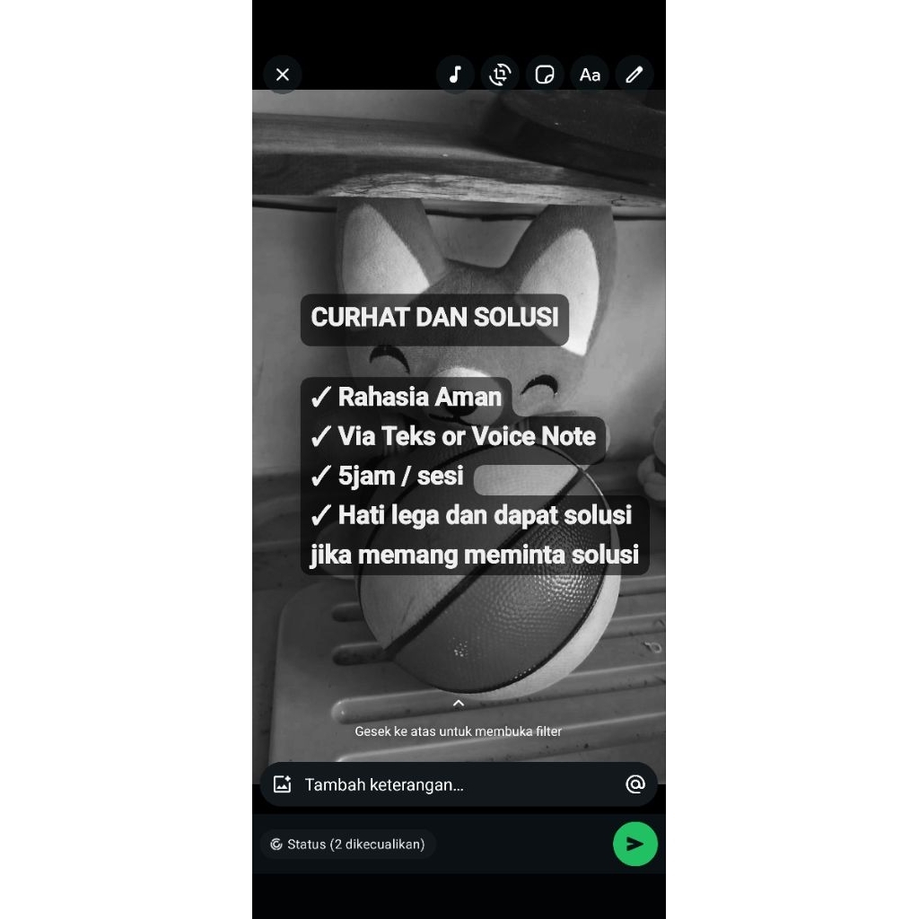 Curhat dan Solusi / Teman Curhat / Sahabat Curhat