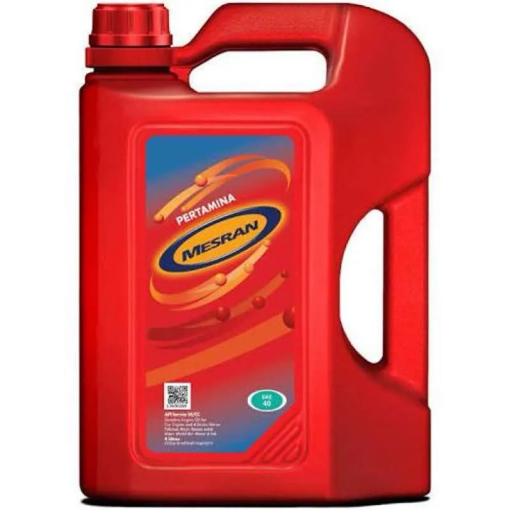 Oli Mesran 40 | 4 Liter | Oli Original Pertamina