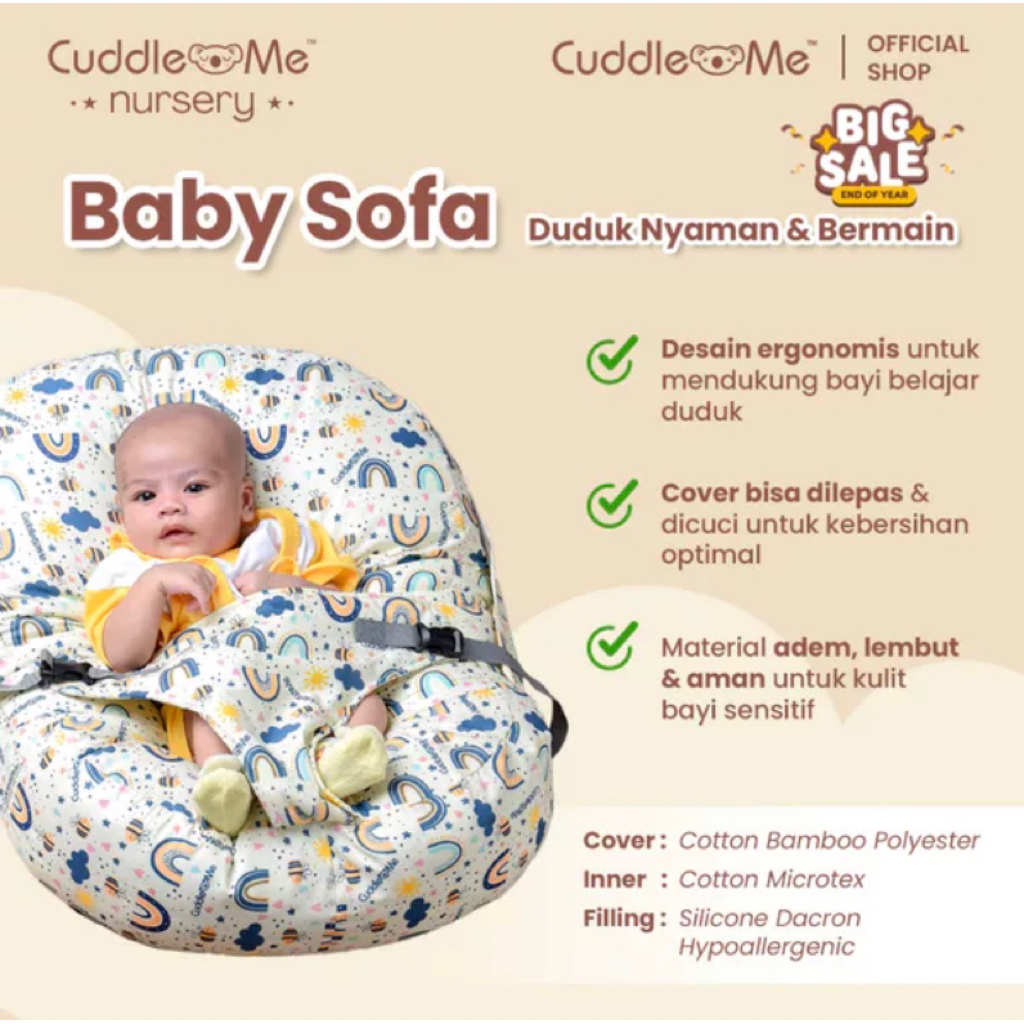 Sofa bayi Cuddle Me, Baru - Ex kado