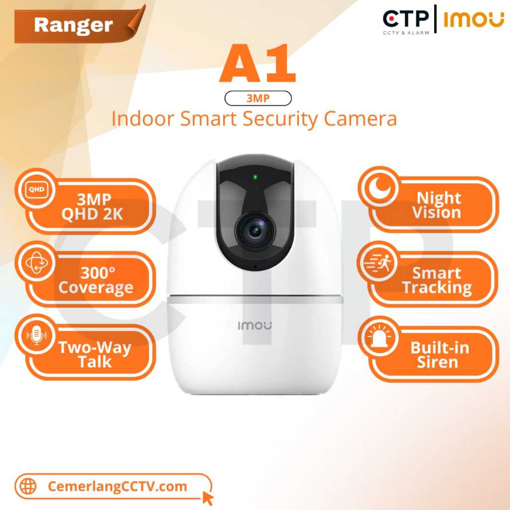 CCTV IMOU RANGER A1(WI-FI INDOOR)
