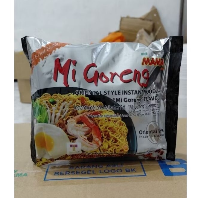 Mama instant noodle tomyum/ mie goreng