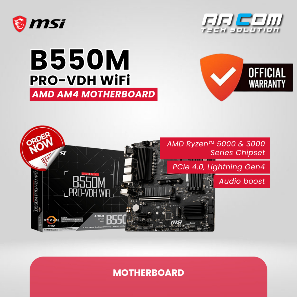 MSI B550M PRO-VDH WiFi