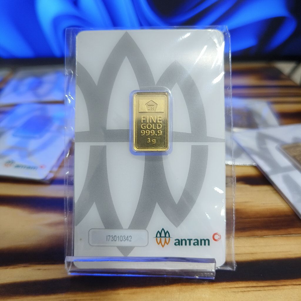 Emas Antam 3 gram tahun 2024