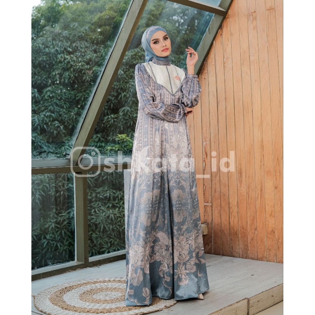 SHKATA/Fiora set scarft by Shkata/Set scarft/Set terbaru/Set premium