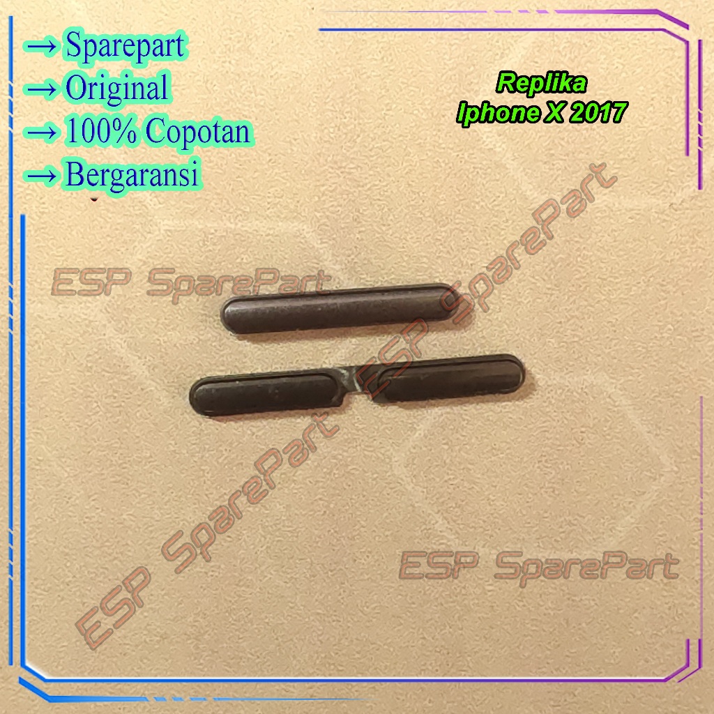 Fisik Luar Replika Iphone X 2017 Tombol Power Dan Volume Copotan