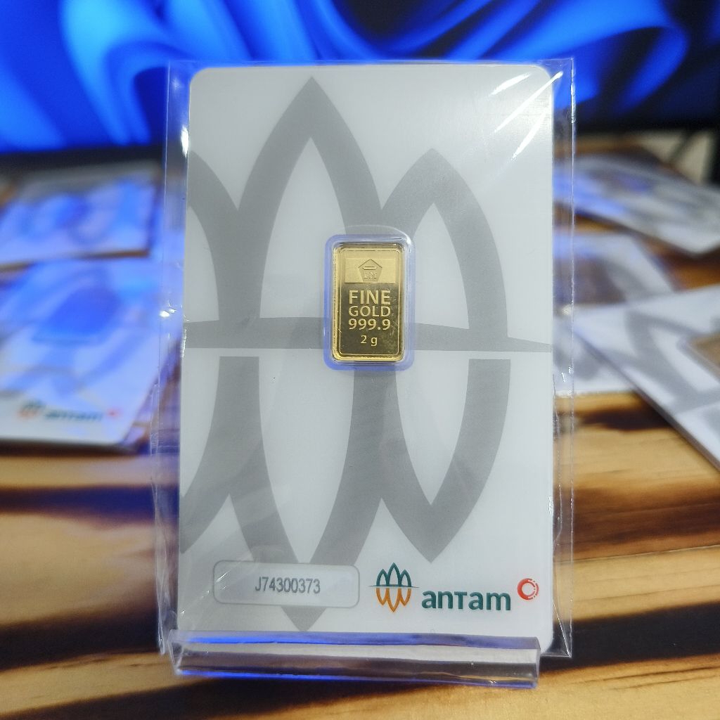 Emas Antam 2 gram thn 2025 -2024- 2022