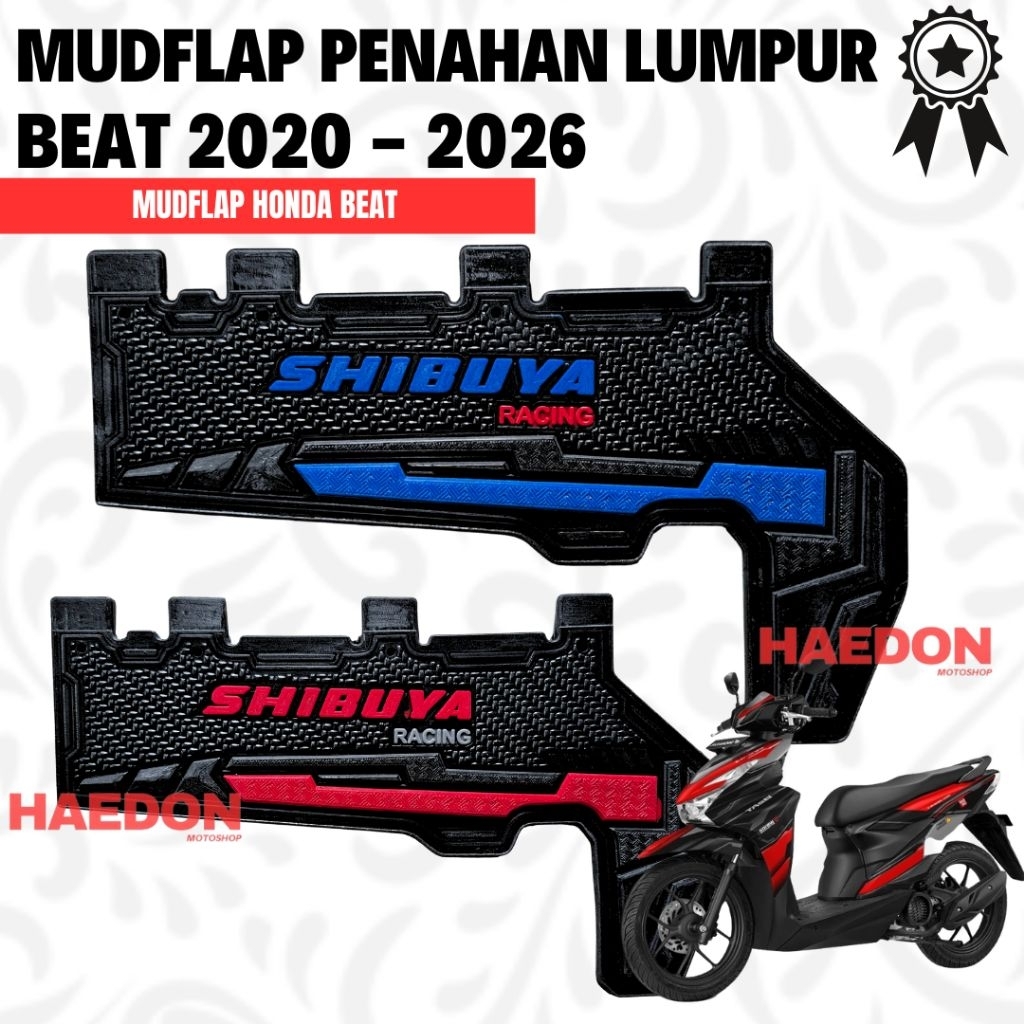 Mudflap Penahan Lumpur Beat New (2020-2026) Mudflap Honda Beat