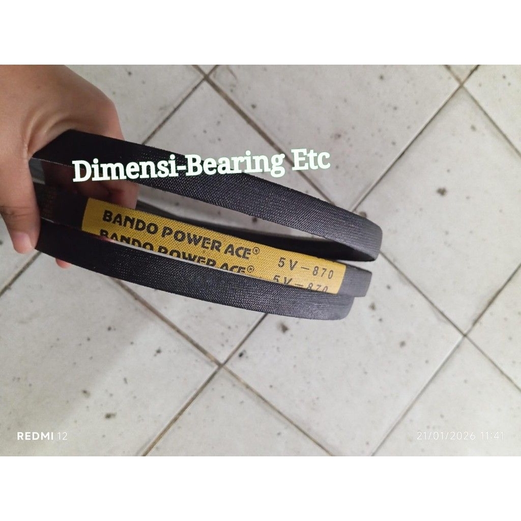 5 V 870 BANDO / 5V870 BANDO V-BELT