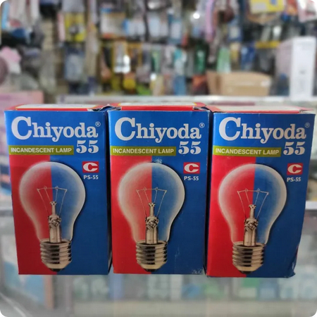 Lampu Pijar Chiyoda E27 Kuning