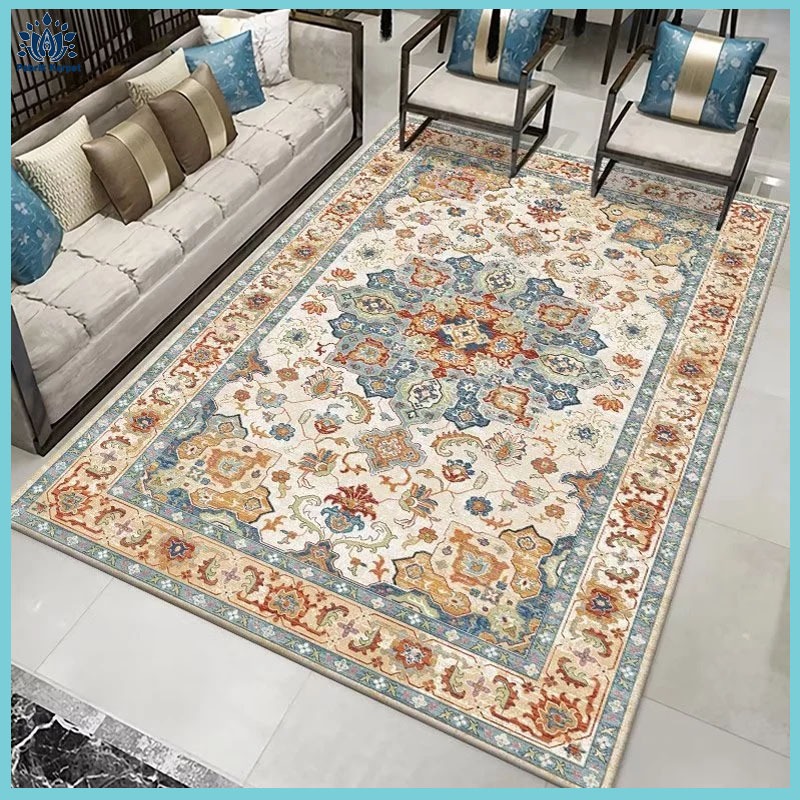 Karpet Minimalis Motif Modern Kotak Ukuran Jumbo