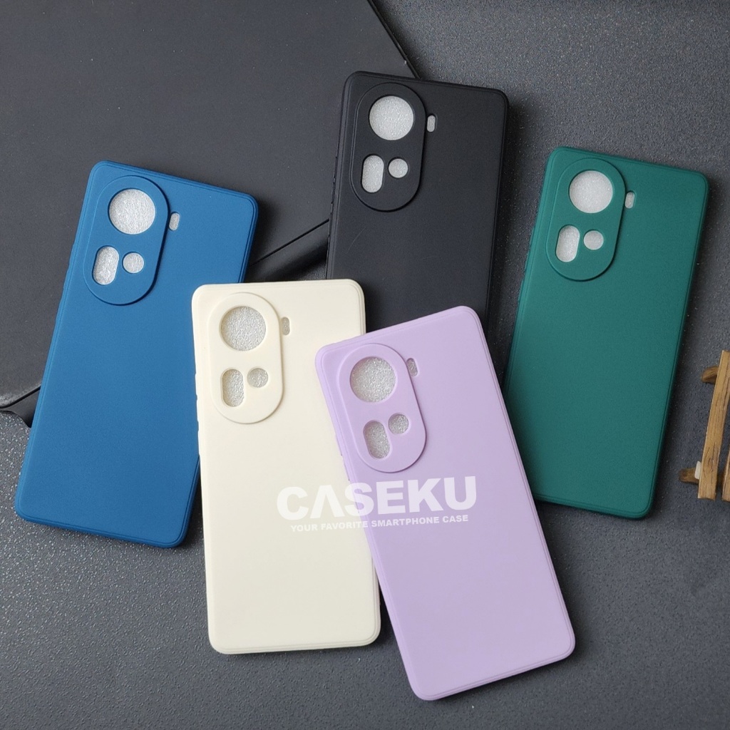 Oppo Reno 11 5G Oppo Reno 11 Pro Oppo Reno 11F Softcase Macaron Square / Case Square Edge Case Oppo 