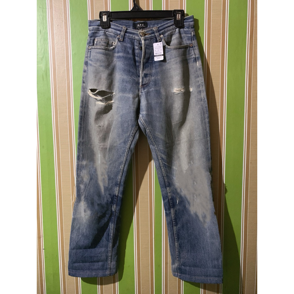 japanesse brand apc selvedge redline