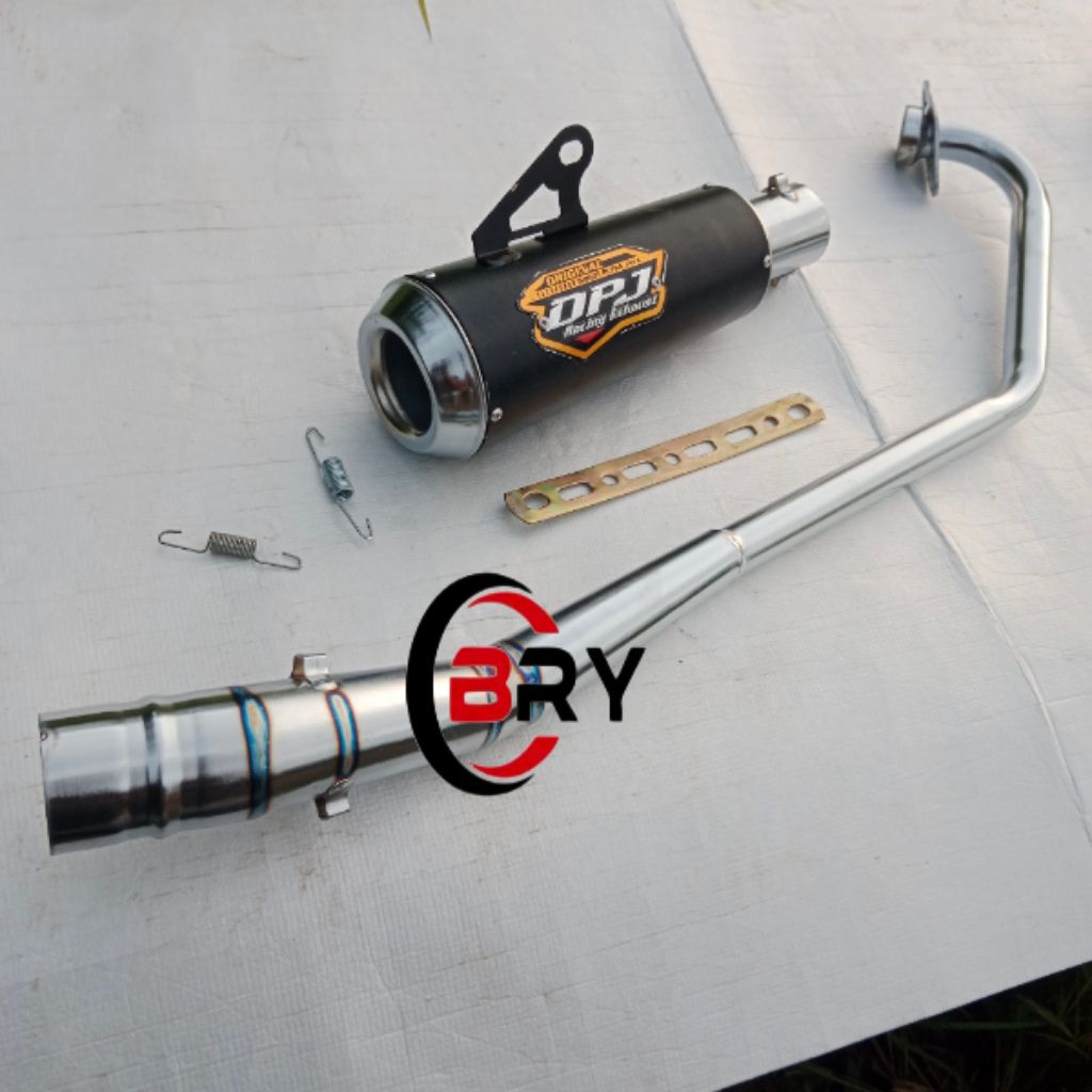 Knalpot Racing DPJ GP 1 motor SATRIA FU 150 JUPITER MX OLD JUPITER MX NEW 135