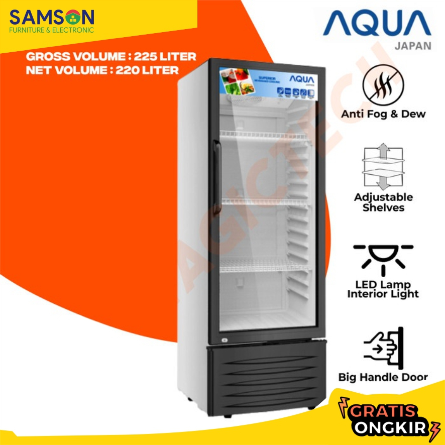 SHOWCASE AQUA AQB-231 220 LITER - 4 RAK