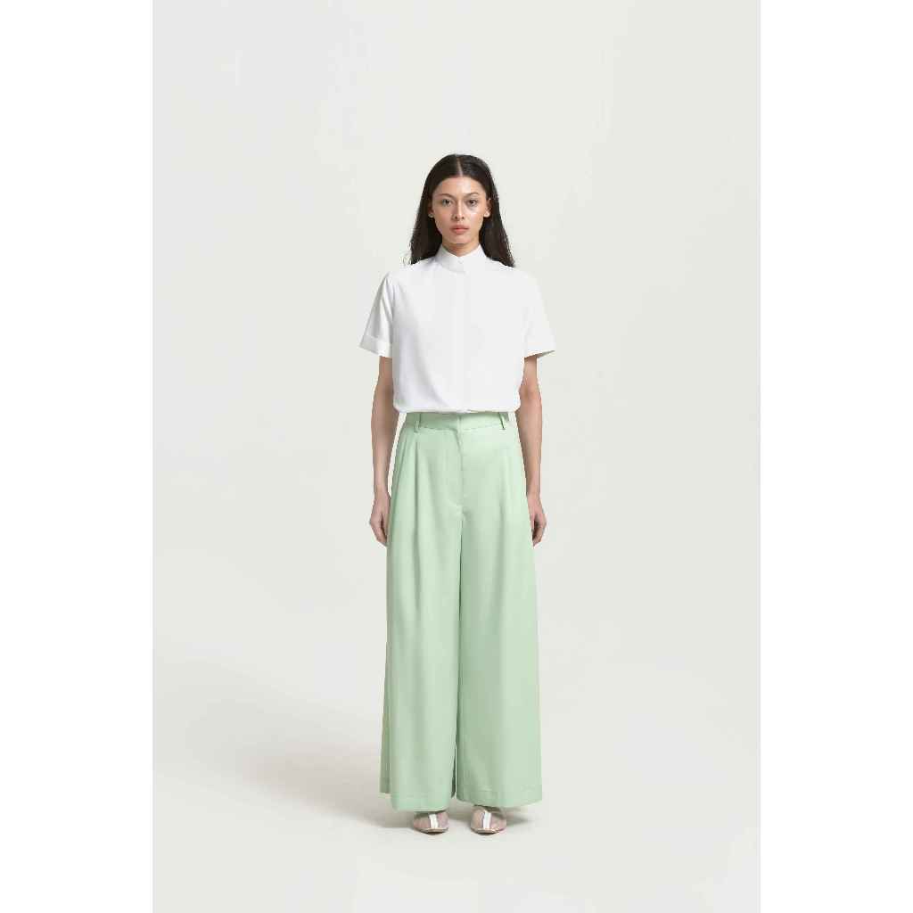 MASSHIRO&Co. - KIRO PANTS - MINT GREEN