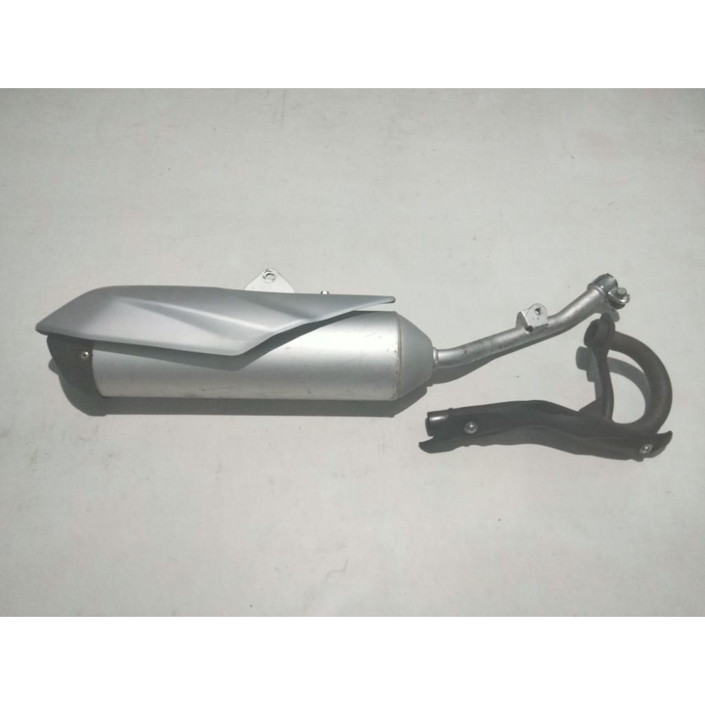Knalpot, Kenalpot Standar Original Copotan Kawasaki KLX 150BF / DTRACKER NEW.