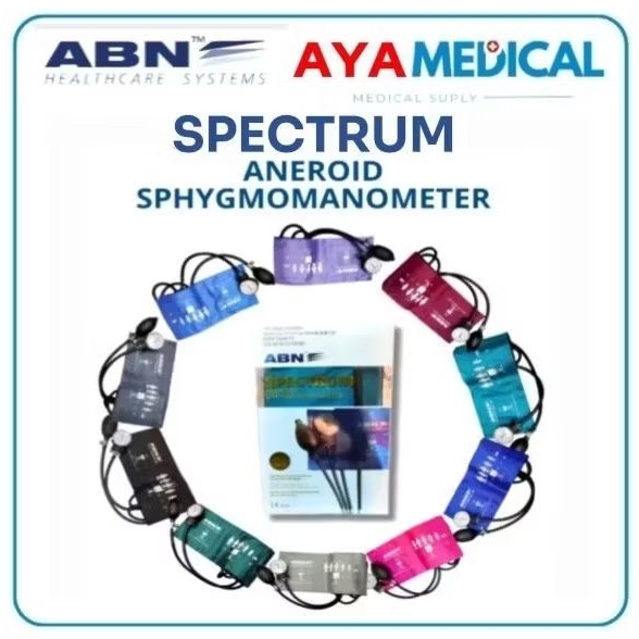 ABN Spectrum Aneroid Sphygmomanometer/tensi darah/tekanan darah/tensi manual