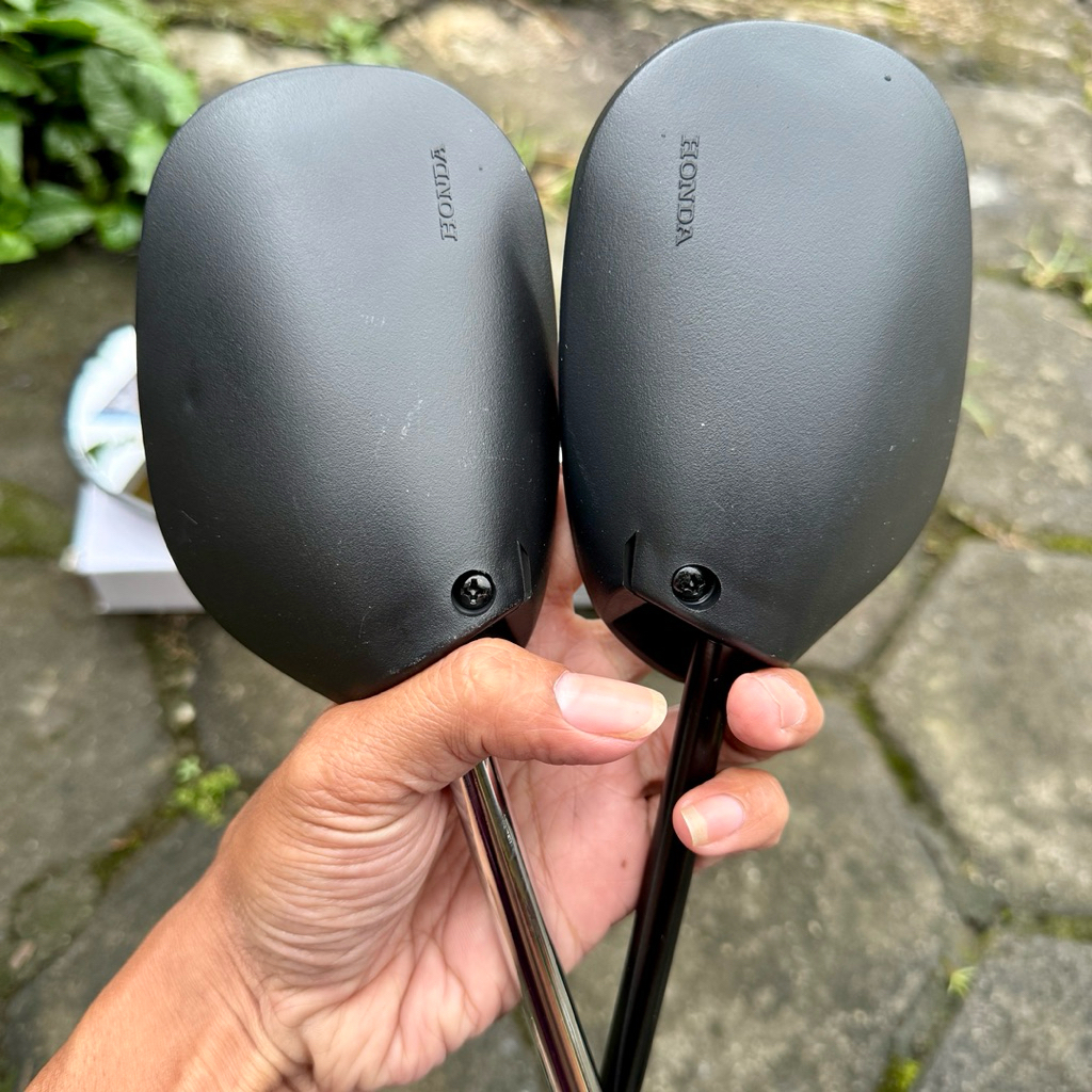 Spion Legenda Gagang Panjang Tangkai Hitam Spion Grand Panjang Import