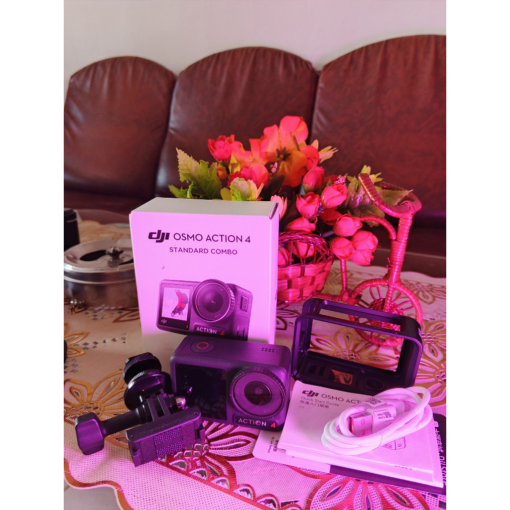 DJI Osmo Action 4 Basic Standard ( bekas/like new ) + 128gb microsd