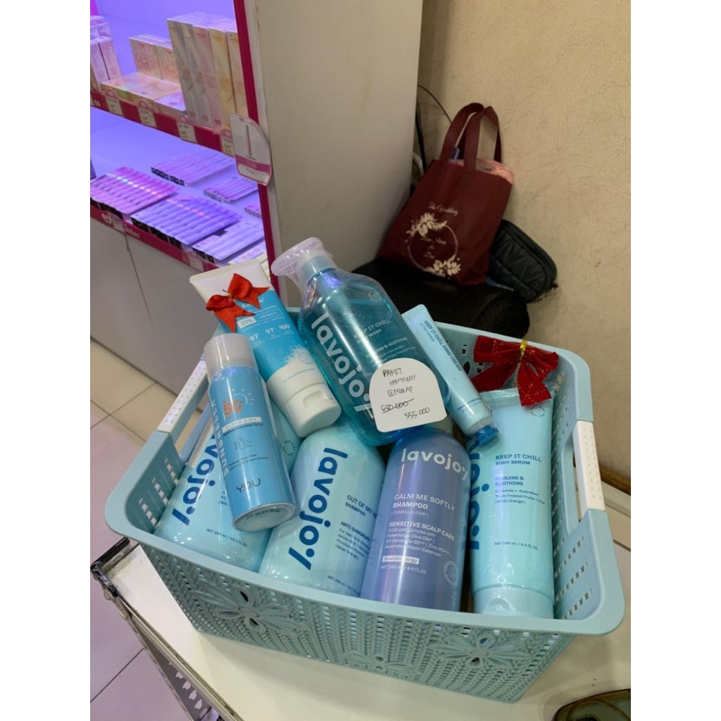 PAKET HANTARAN GIFT LENGKAP Lavojoy You Bodycare HairCare Skincare