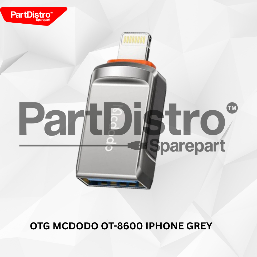 OTG MCDODO OT-8600 IPHONE ( LIGHTNING) GREY