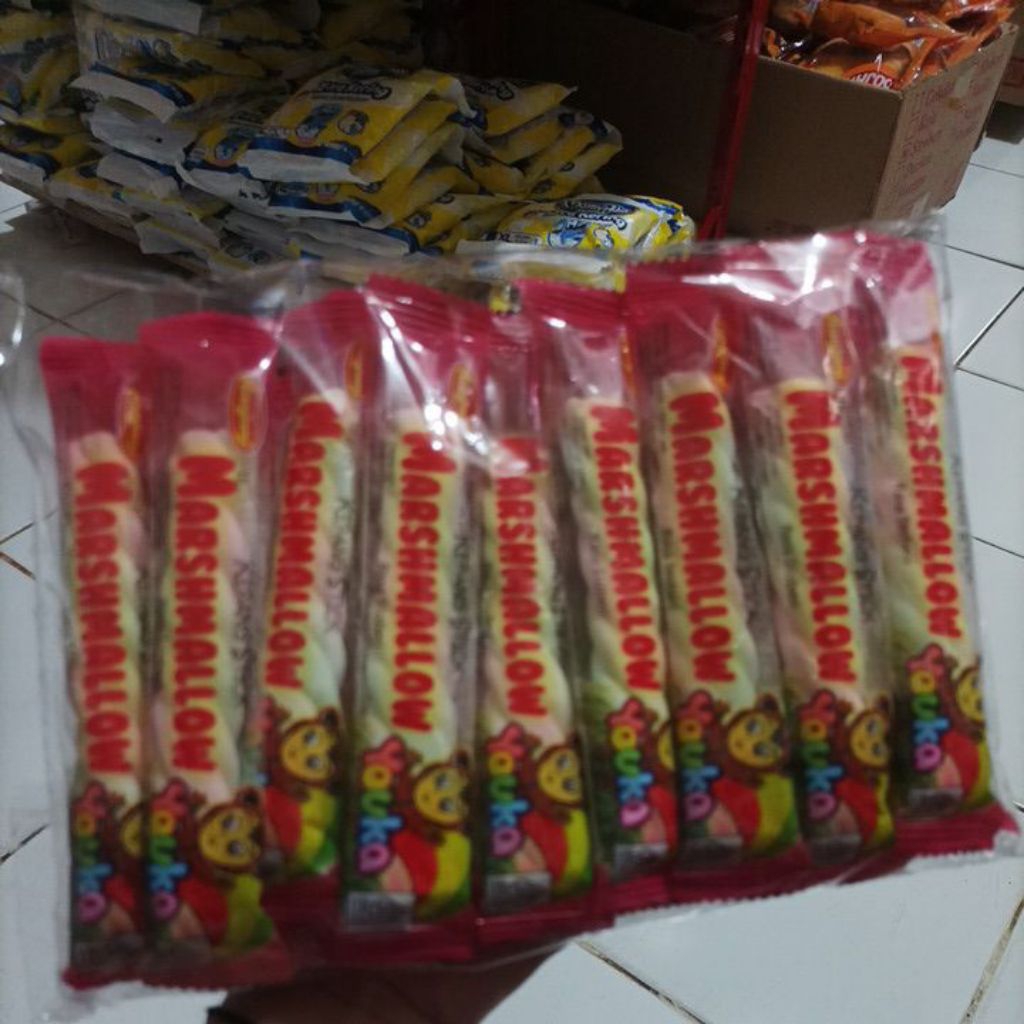 YOUKA MARSHMALLOW KEPANG STICK ISI 20PCS