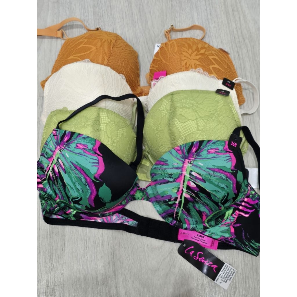 Preloved (New/NBU) Bra/Dalaman Lasenza+Tag Cup 34C Single PushUp/36B No PushUp Baru+Masih ada Tagnya