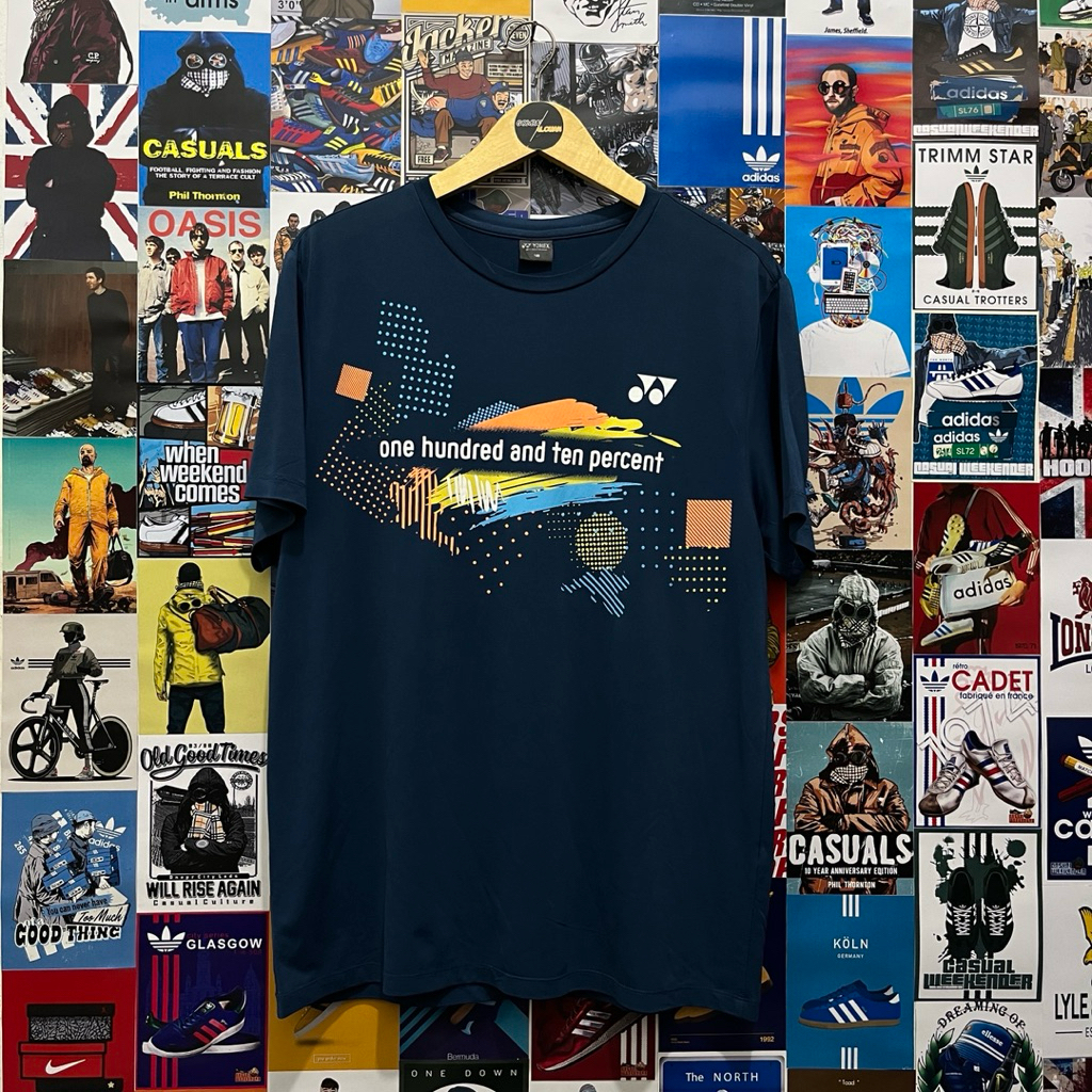 T-Shirt / Kaos Oblong / Olahraga / Vintage / Second / YONEX