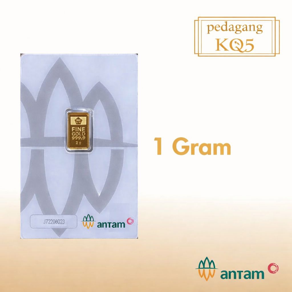 EMAS ANTAM 1 GRAM Kadar 99.99%, Kemasan Certicard, Keamanan Investasi