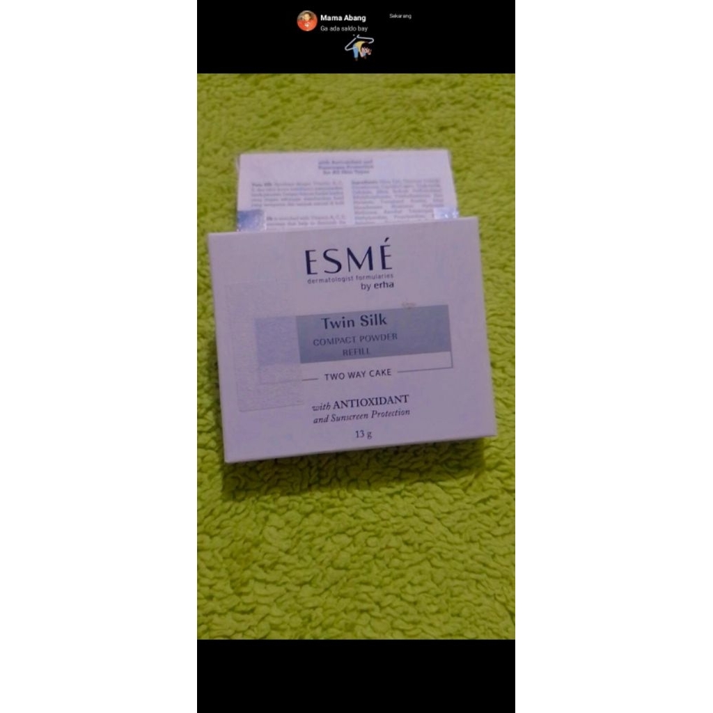 ESME BY ERHA COMPACT POWDER REFILL//LIGHT IVORY