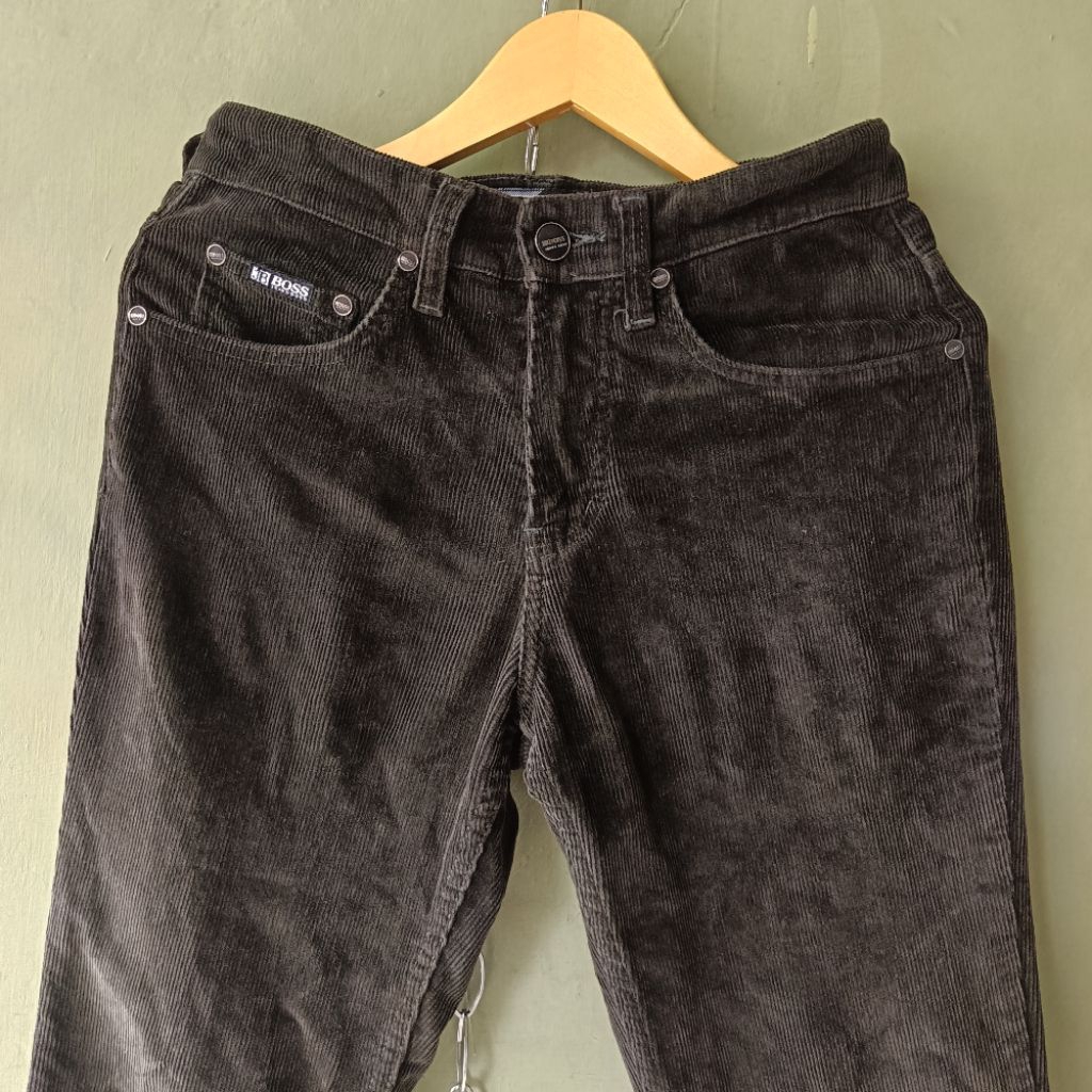 CELANA CORDUROY SLIMFIT BOSS JEANS BOSS