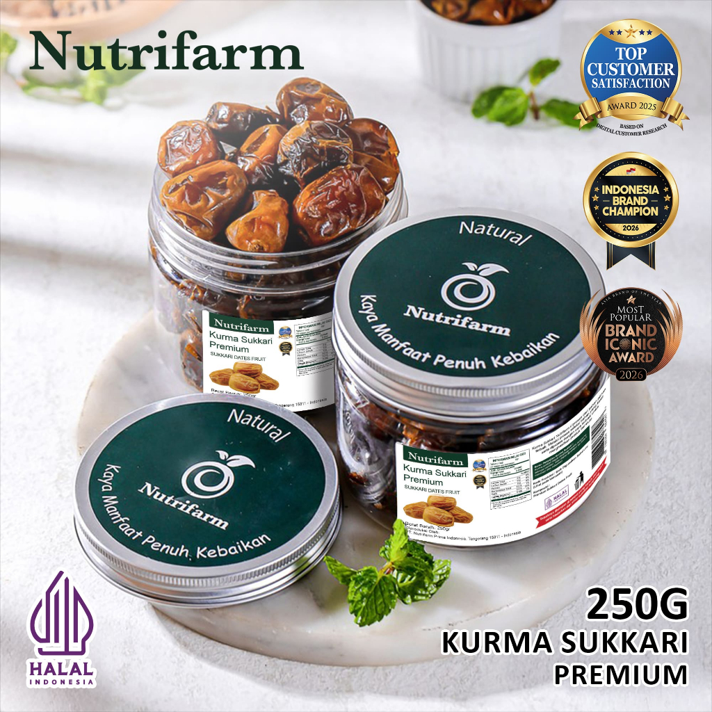 Nutrifarm Kurma Sukari 250g 500g