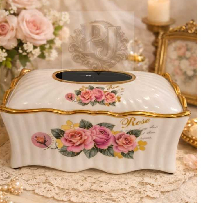 Tempat Tissue Fiorenza Rose Gold AG-368