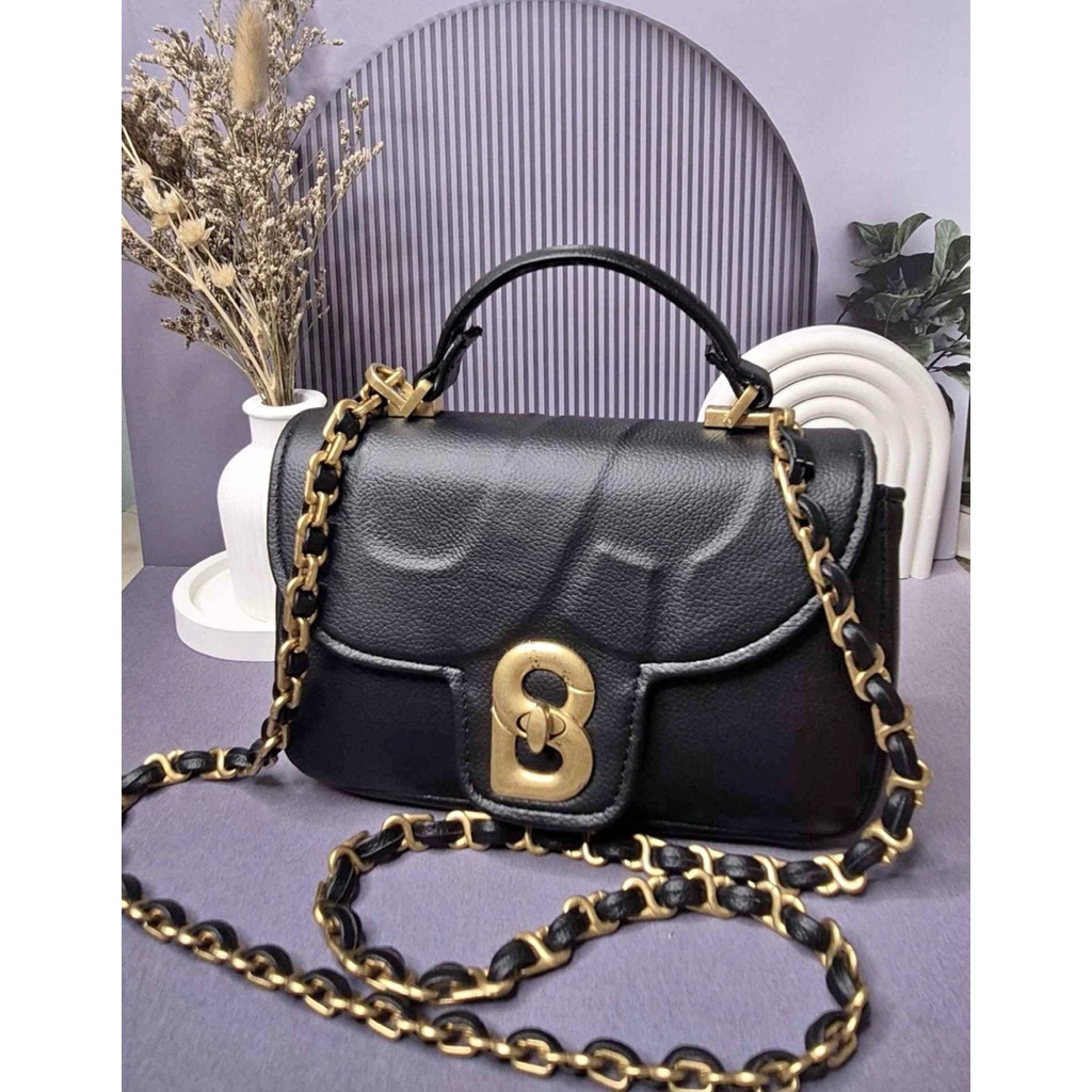 ALMA FALP BAG MEDIUM LEATHER PRELOVED BUTTONSCARVES