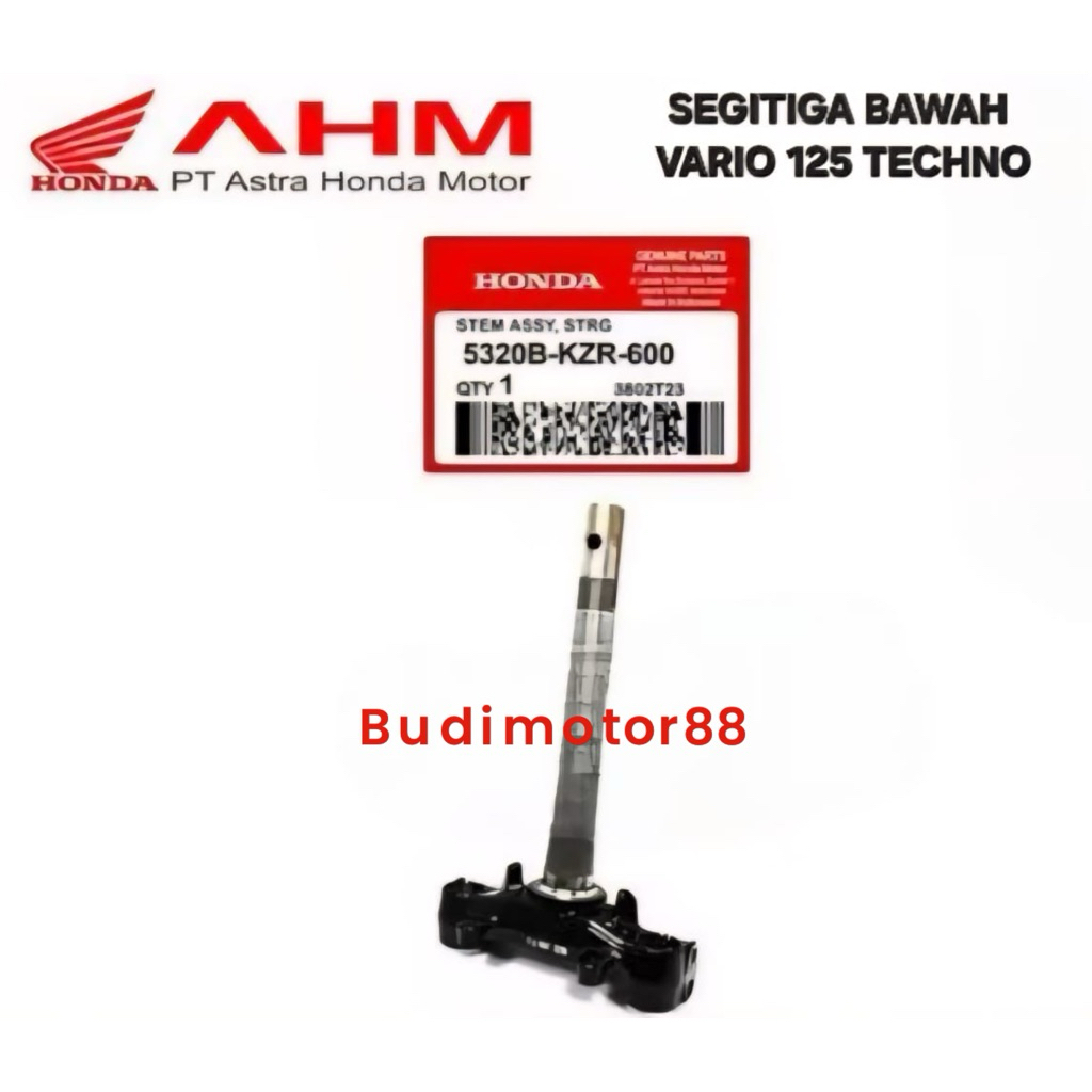 SEGITIGA STANG STIR SHOCK BAWAH VARIO 125 TEKNO FI ORIGINAL 5320B-KZR-600