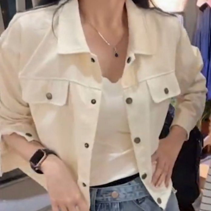 [CHRISTALYN]  HEAHA Bkk - Lica Top Atasan Outer Berkerah Lengan Panjang Wanita Import