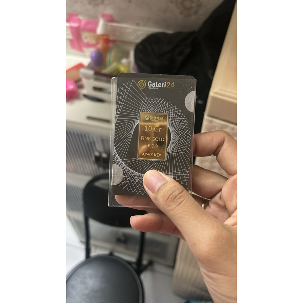 emas batangan 10 gram galeri 24