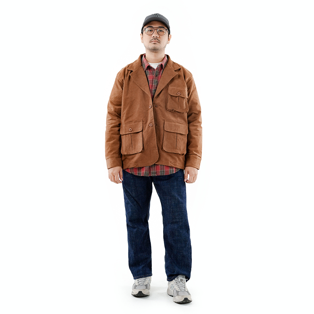 Taranga Canvas Field Blazer - Jacket Pria Casual Premium