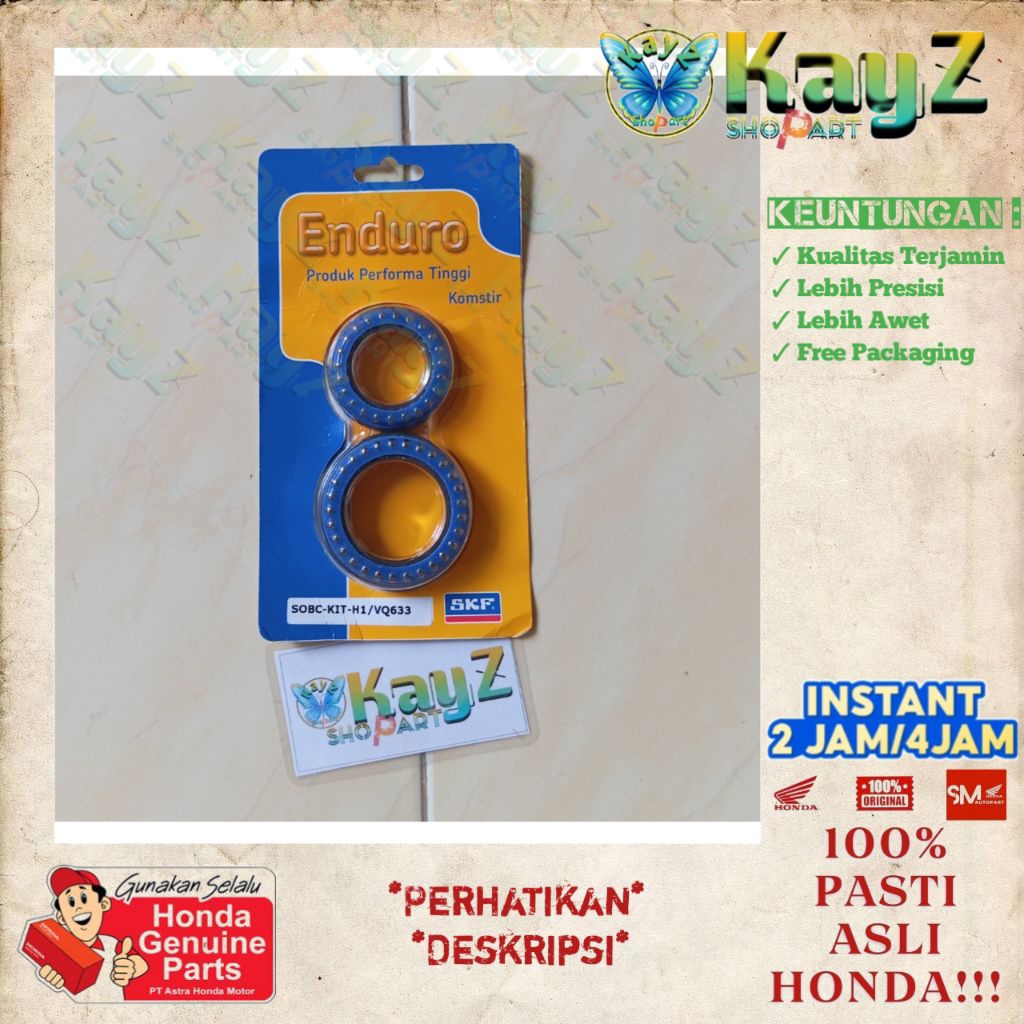 Komstir Enduro SKF Honda PCX ADV Scoopy Vario Beat  Original