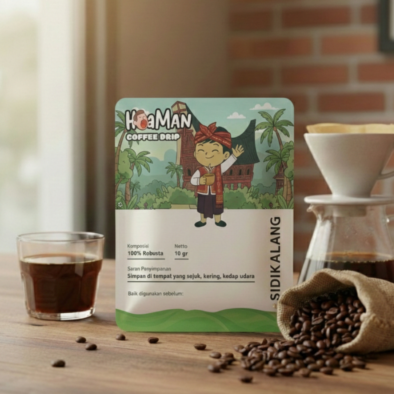 HOAMAN KOPI SIDIKALANG - Kopi Drip Robusta Sidikalang