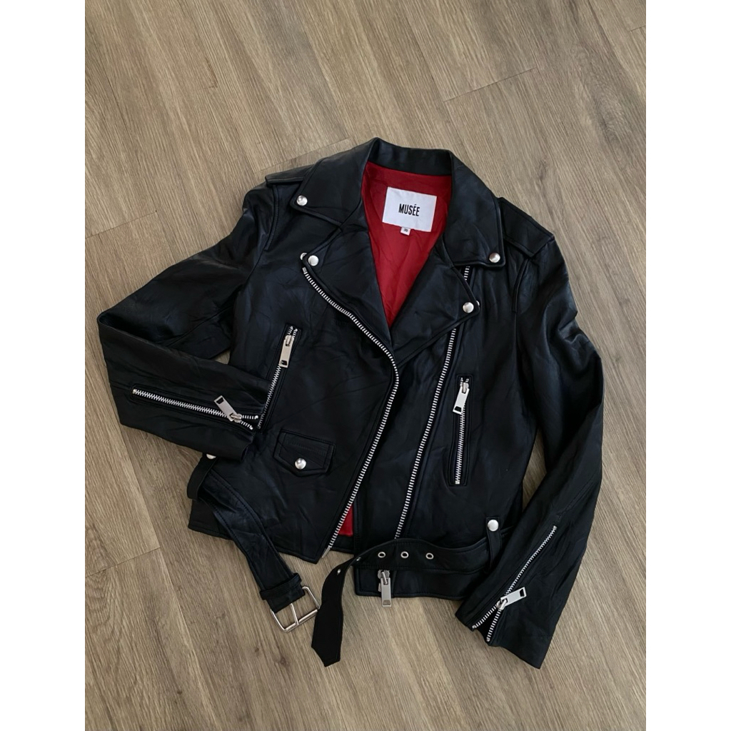 MUSEE RAMONES LEATHER JACKET | RAMONES SUPER PREMIUM